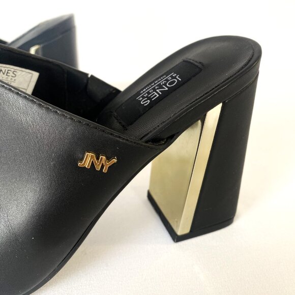 Jones New York Black Mule Heel Shoe - Picture 3 of 7